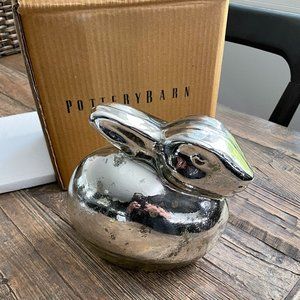 POTTERY BARN Mercury Glass Bunny